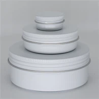 Алуминијумска кутија за сапун од 30 мл Алуминијумска кутија са поклопцем